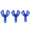10pcs/Set Plastic-Steel Dental Impression Trays Oral Hygiene Dental Trays Tool