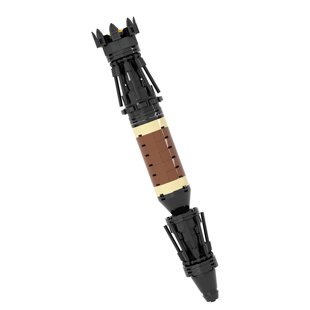 MOOXI Lightsaber MOC Bricks Set Dueling Blaster Laser Movie Space Wars Light Sword Hilt DIY Building Block Weapon Kids Toys Gift