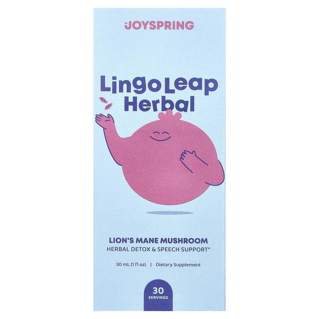 JoySpring, Lingo Leap Herb, Reishi Mushroom, 30ml (1 fl oz)