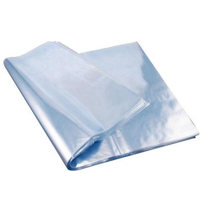 A84X-100Pcs PVC Waterproof Heat Shrink Film Bag Blower Heat Seal Flat Mouth Wrap Sealbag Transparent Plastic Food Storage Bag
