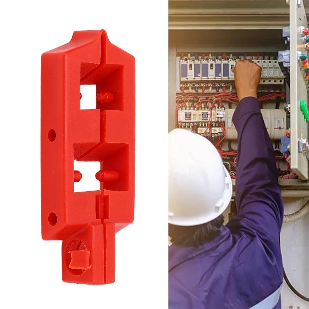 10pcs Single and Multi-Pole Lockout Device Universal Fit Circuit Breaker Lockout Lock Out Tag Out