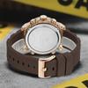Quartz Chronograph Wristwatch Multifunctional Men's Sports Wrist Watch Dual Display Time Night Light Boys Alarm Watches