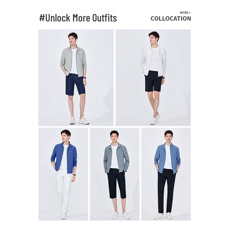 Navigare Men's Breathable UV Protection Lightweight Jacket