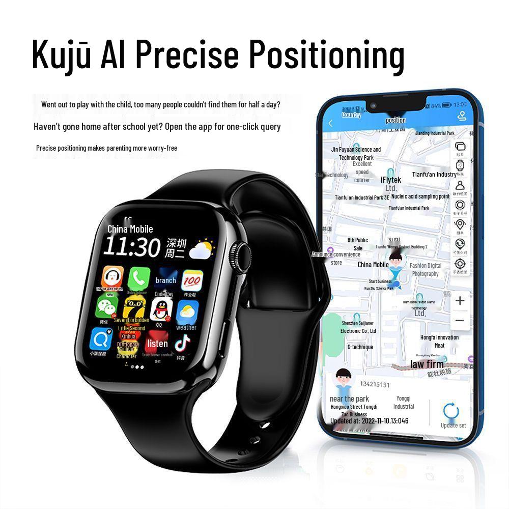 5G Netcom Kinder-Smartwatch: Android, GPS, WLAN, TikTok, WeChat
