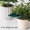 Leaf Shape Watering Funnel Watering Funnel Decorative Watering Leaf Planter Insert Plant Pot for Indoor