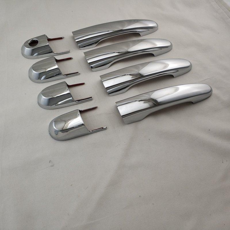 Yifei Chrome Carbon Car Accessories Plated Trim 2005 2006 2008 2009 2010 2012 For Hyundai Tucson Door Handle Bowl Cover