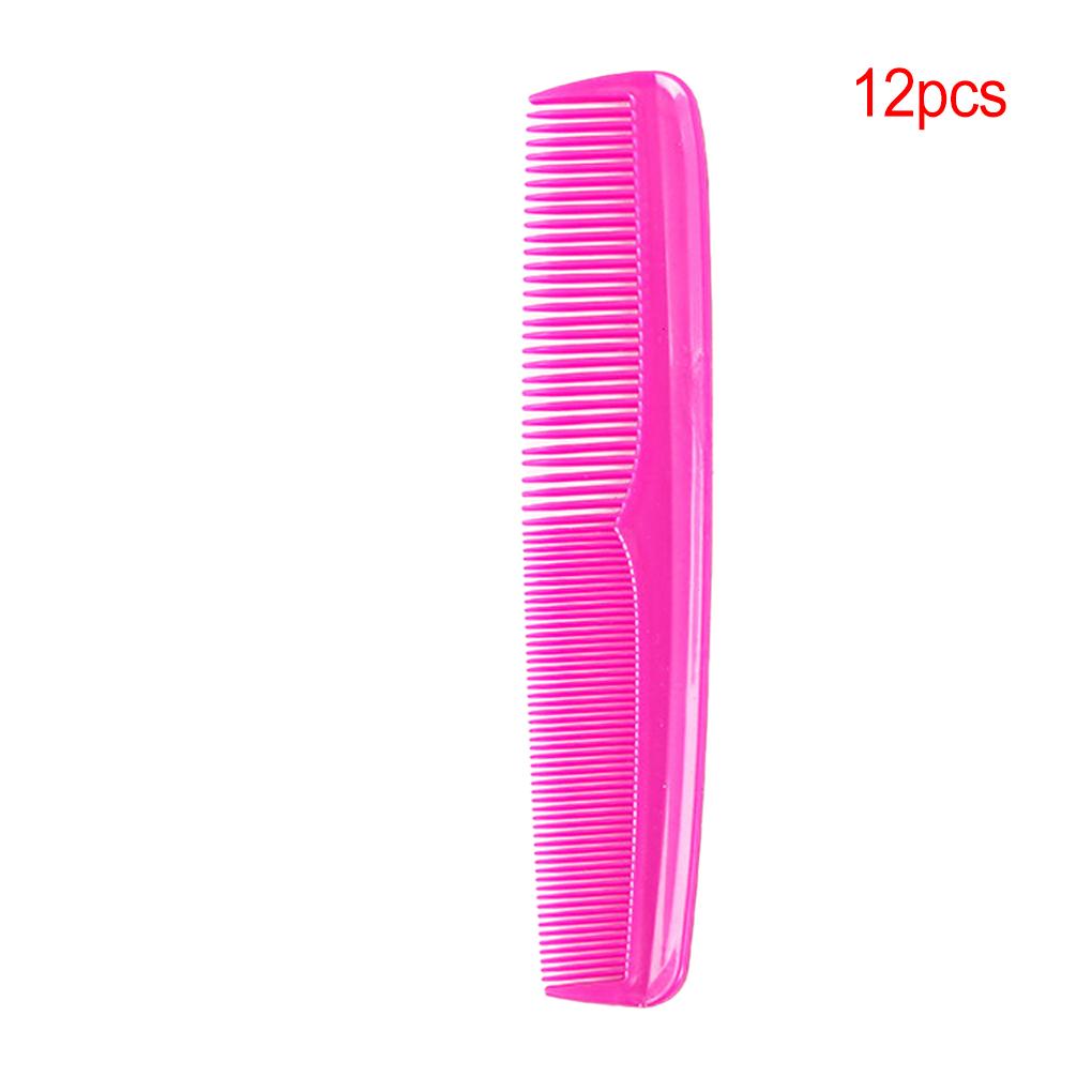 12 Pack Styling Hair Comb Portable Small Useful Barbershop Tools Ple Modelling Supply for Home Hair Salons Men Women Children