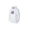 Jordan Sweatshirts Men's White Hooded Moderate Regular Cw8620-100