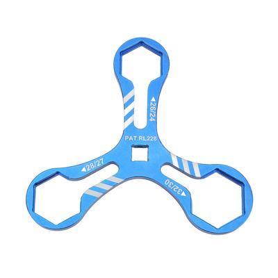 RISK Bicycle Front Fork Shoulder Cover Wrench Mountain Bike Y Type Wrench Removal Tool