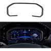 Carbon Fiber Style Interior Center Control Dashboard Frame Cover Trim Accessories for 2022-2026 GMC Sierra/Chevrolet Silverado 1500 2500 3500HD