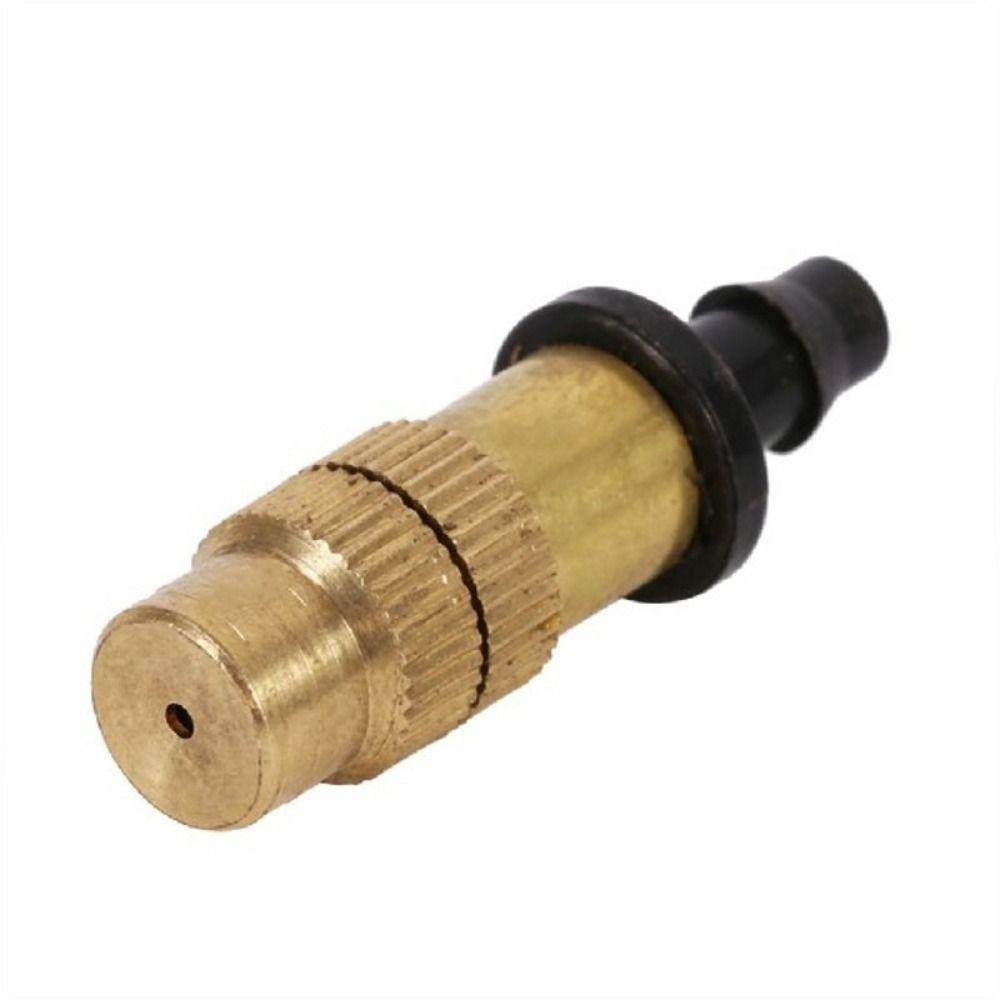 Brass Brass Sprinkler Head Adjustable Drip Irrigation Misting Nozzle  Garden Watering