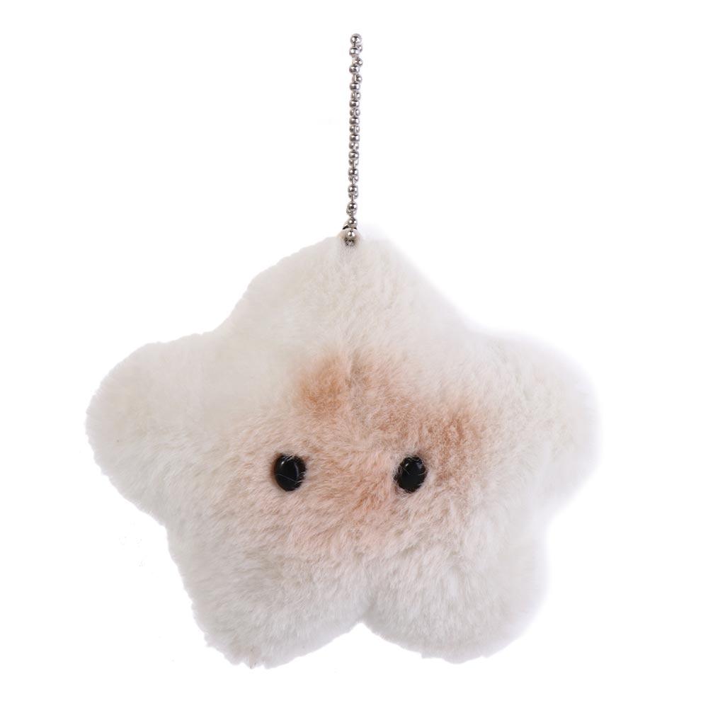 Turtle Ocean Animal Plush Keychain Octopus Starfish Plush Whale Keychain PP Cotton Simulation Animal Whale Small Pendant