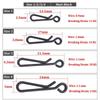20PCS Rig Link Clip for Combi Carp Rigs Quick Change Snap Rigs for Carp Fishing Accessories Tackle Equipment