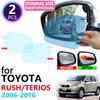 For Daihatsu Terios Taruna Toyota Rush Bego 2006~2016 Full Cover Rearview Mirror Anti-Fog Rainproof Anti Fog Film Accessories