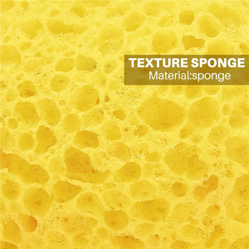 Practical-4Pcs Texture Sponge Drywall Texture Sponge Texture Patch Sponge For Texture Repair DIY Painting Ceiling (12 X 9 X 7Cm)