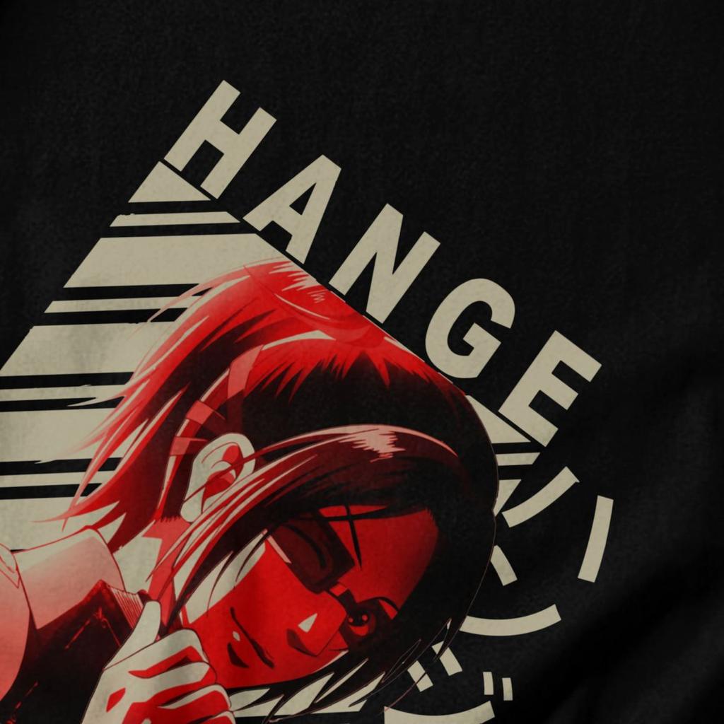 Men T Shirt Attack On Titan Anime Hange Zoe Vintage Idea Y2K Graphic Anime Unisex Clothes T Shirts