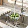 Disposable Mesh Sink Strainer Net Bags Stainless Steel Sink Basket Holder  Kitchen