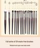 26-Piece Professional Makeup Brush Set - Animal Hair Brushes for Makeup Artists