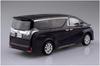 Aoshima Bunka Kyozai The Snap Kit Series Toyota Vellfire Burning Black Crystal Shine Glass Flake Plastic Model Kit Co., Ltd. (AOSHIMA) 1/32