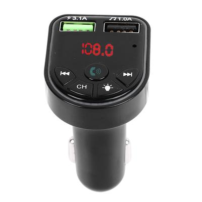 Nadajnik Bluetooth Wbudowane Oświetlenie Otoczenia Szybkie Ładowanie Połączenia Bezdotykowe Odtwarzacz Muzyki MP3 do Samochodów