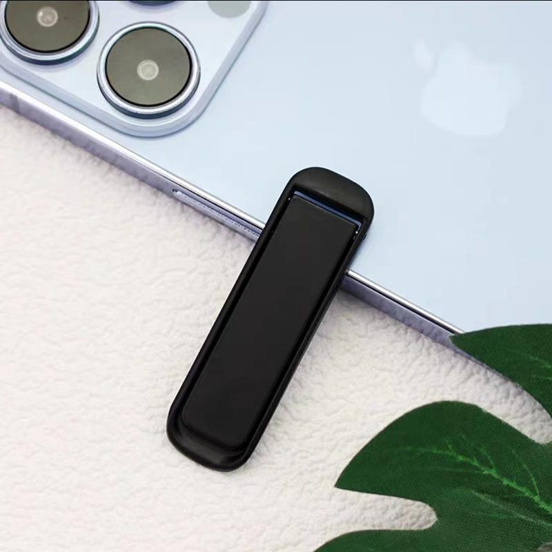 Compact Magnetic Alloy Phone Stand: Foldable, Invisible, Convenient Holder