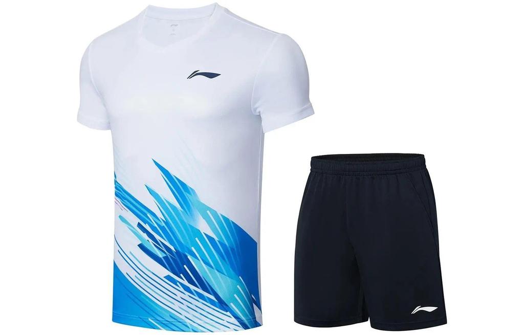 Li Ning Badminton Jersey Set Unisex AATU049-3