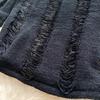 Abito lavorato a maglia senza schienale elegante scava fuori Abito da donna elegante a maniche lunghe sexy Mini abiti a matita Abito coreano sottile di moda di base sottile femminile 2024