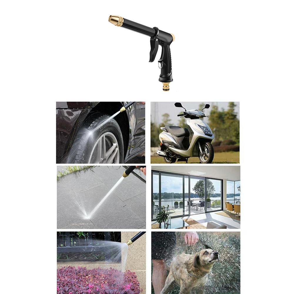 1PCS ABS + Aluminum New Car Bicycle Washing Tools High Pressure Washer Spray Gun