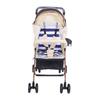 Passeggino Leggero Pieghevole Assorbimento degli Urti Alto Paesaggio Passeggino per Bambini con Schienale Regolabile Tettuccio