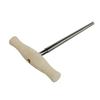 Violin Reamer with Wooden Handle Violin Peg Hole Reamer Violin Making Tools Metal Violin Making Gadget Viola Peg Reamer