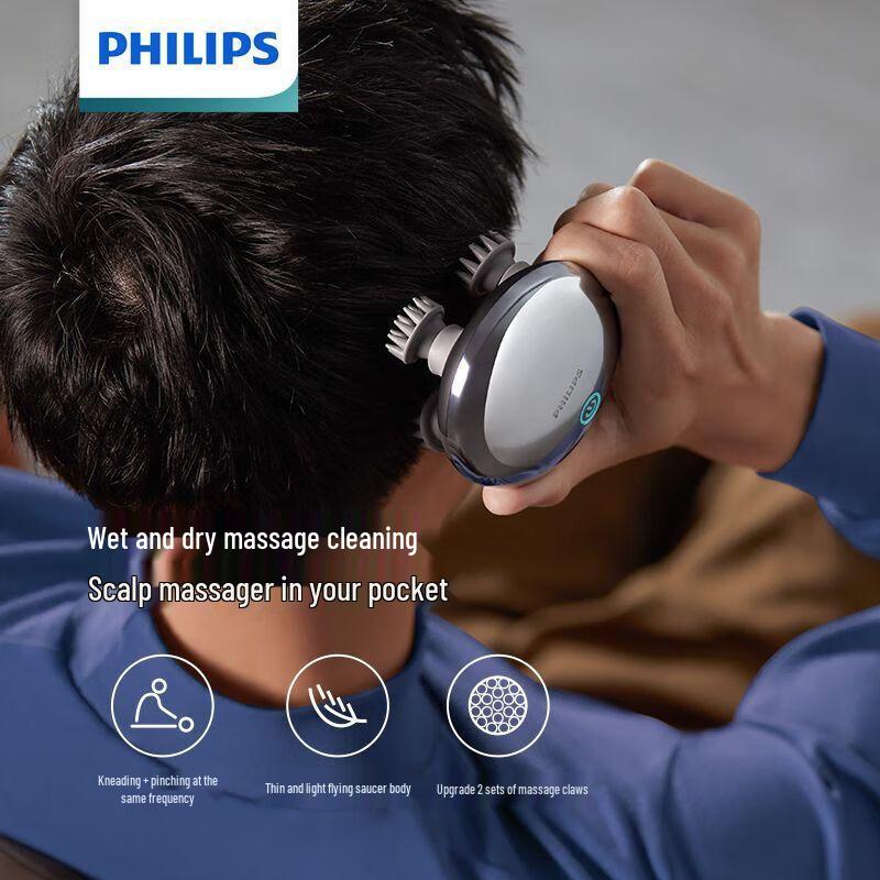 

Philips PPM3101H Wet & Dry Electric Head & Body Massager CN plug (adapter included)