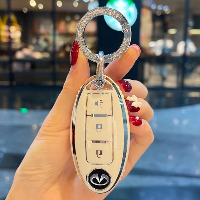 High-End Key Case for Infiniti Q50L, QX50, Q70L, and QX30 - Women's Special Edition