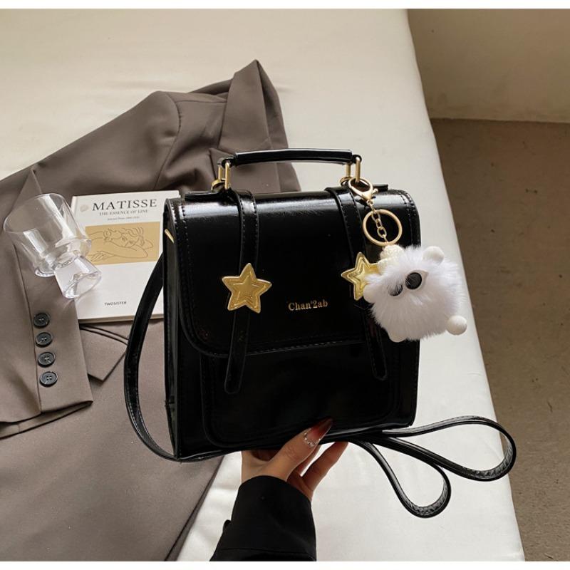 Premium texture women's new popular fashion commuter schoolbag college student hand carry small backpack backpack