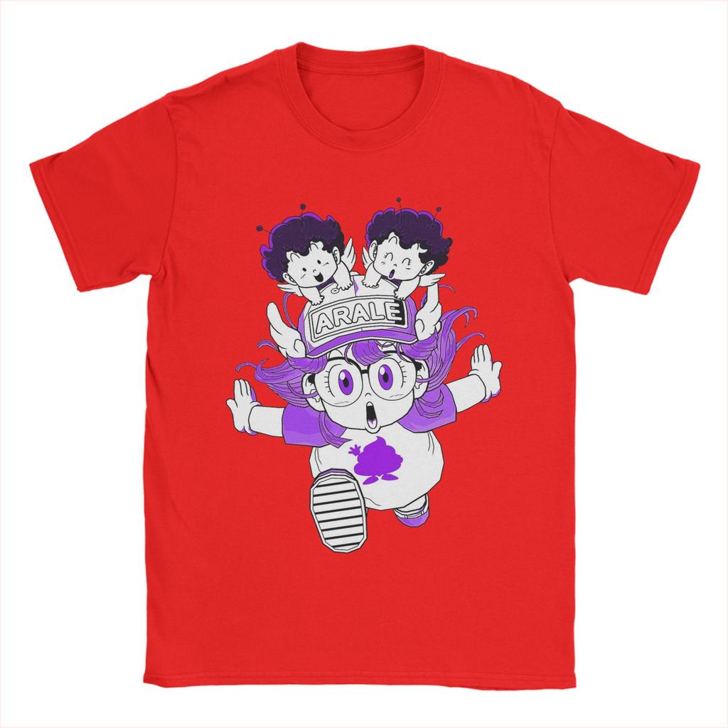 Summer Arale Norimaki  Dr Slump  Fashion TShirts  Cotton Tshirt for Couple Y2K Classic Design Short Sleeve Tops