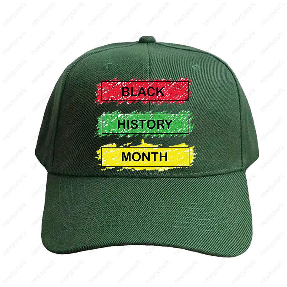 2026 Black History Month Cap Summer Women Unisex Peaked Hat Fashion Casual Adjustable Printed Baseball Caps