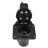 12V-24V  7Pin Car Electric Socket Trailer Socket Adapter Plug for Caravan Trailer