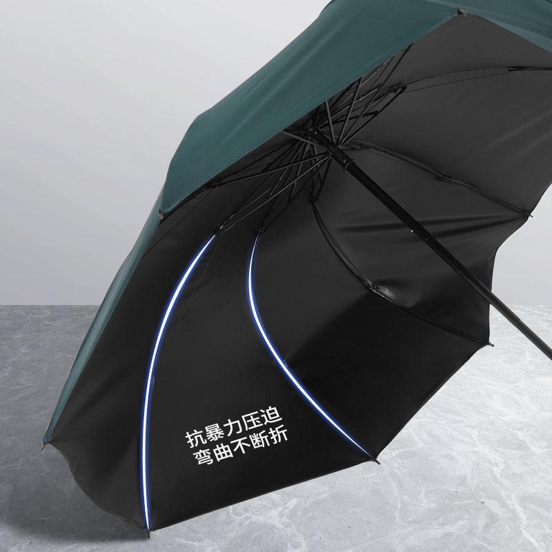 Sturdy Windproof & Rainstorm Resistant Extra Large Three-Fold Umbrella for Three