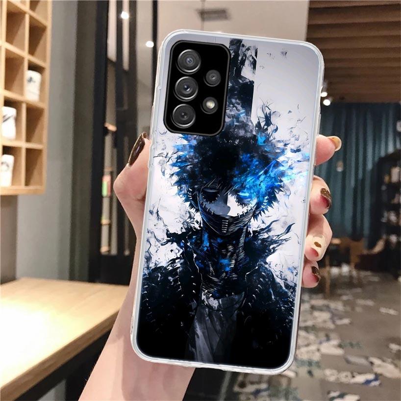 

Dabi MHA My Hero A-Academy Soft Phone Case For Samsung Galaxy A52 A42 A32 A12 A22 A51 A50S A30S A20S A10S A71 A41 A31 A21S A40 A Samsung A71 4G