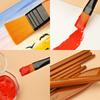 Set de 10 Pinceaux à Peindre Aquarelle Manche en Bois Poils en Nylon Stylo Pinceau Set d'Apprentissage Bricolage Peinture à l'Huile Acrylique Pinceaux d'Art Fournitures