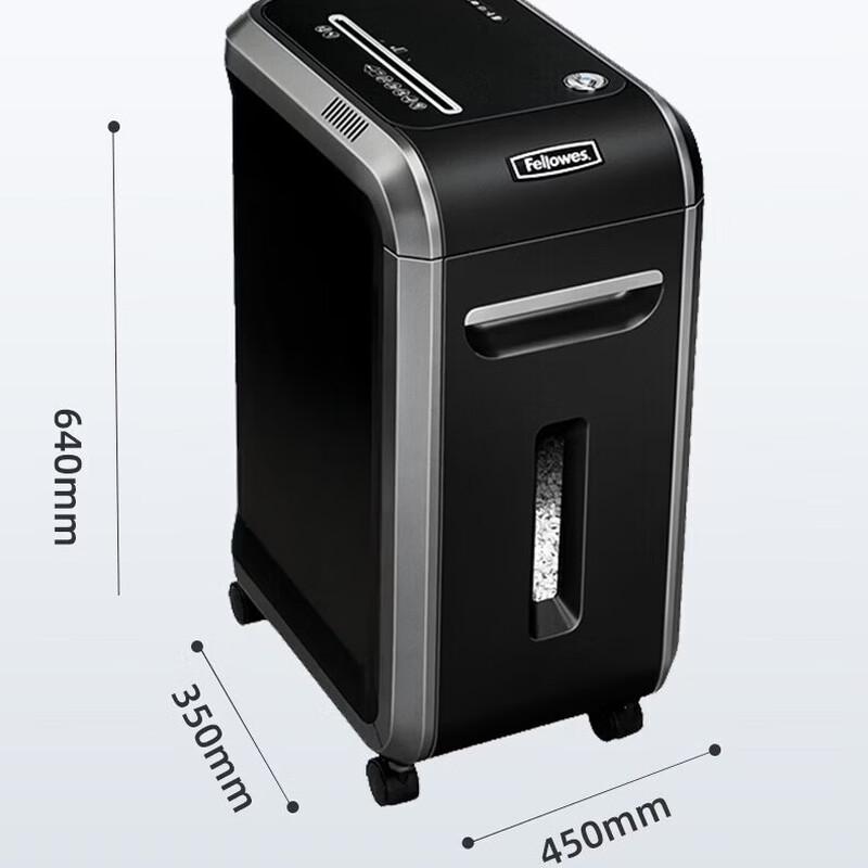 Fellowes 99MS Micro-Cut Commercial Shredder CN plug (adapter included)