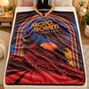 Flannel BlanketArctic Monkeys Warm Soft Throw Blanket for Indoor Sofa Bed Living Room Use