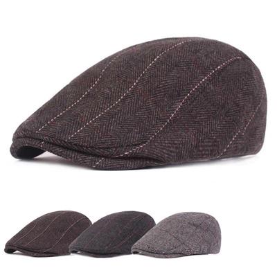 Femmes Denim Newsboy Gatsby Cap octogonale Baker Visière Béret conduite Chapeau