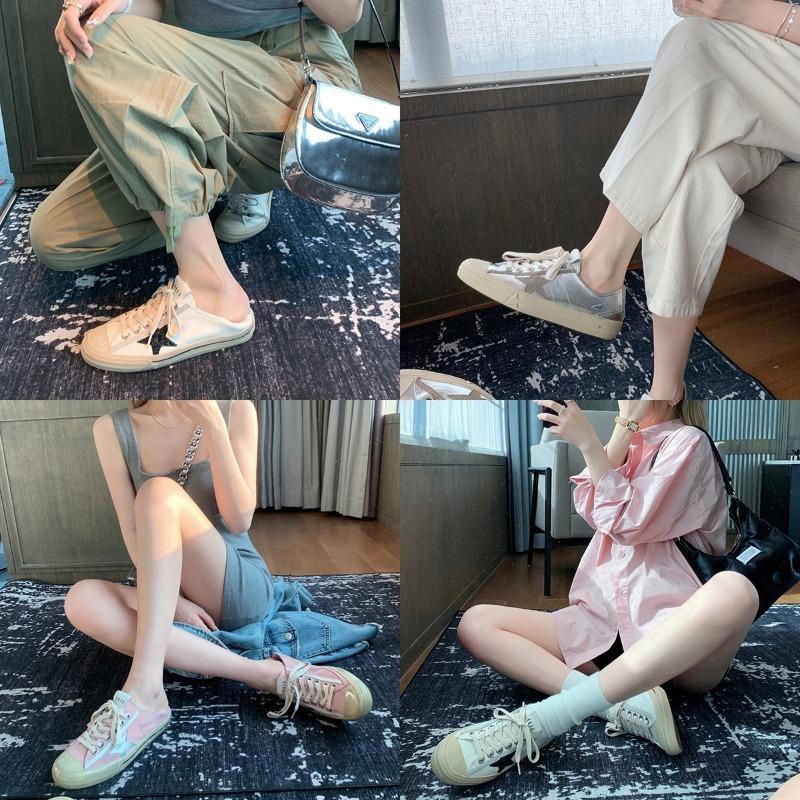 ~ Lace-up star sports board shoes, small dirty shoes, casual shoes, women's little white shoes, spring and autumn