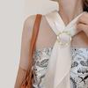 2PCS Scarf Clips and Ring T Shirt Clip for Women Fashion Metal Circle Buckle Clothing Ring Wrap Holders Clothes Hat Belt Decor