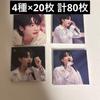 [USED] BTS Korean Producer Stickers (80 Pieces)
