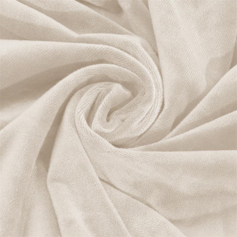 4Pcs/Set Soft Velvet Chair Covers Elastic Dining Chair Slipcovers Stretch Spandex Chair Seat Cover for Hotel Home Living Room