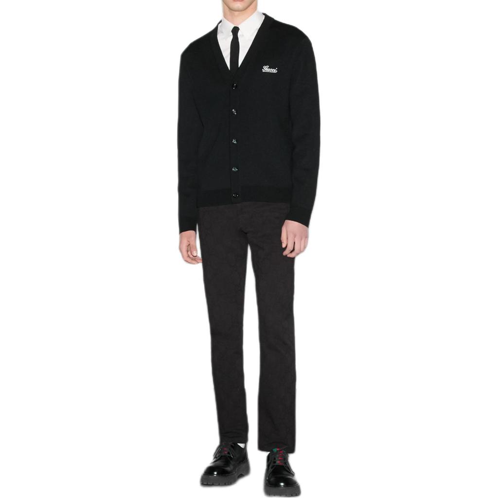Gucci Logo Embroidered Button-Up Cardigan 795300-XKD7F-1078
