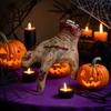 Halloween Animatronic Crawling Hand Sound/Touch Activated Self-Walking Zombie Hand with Sound Creepy Severed Hand Prop