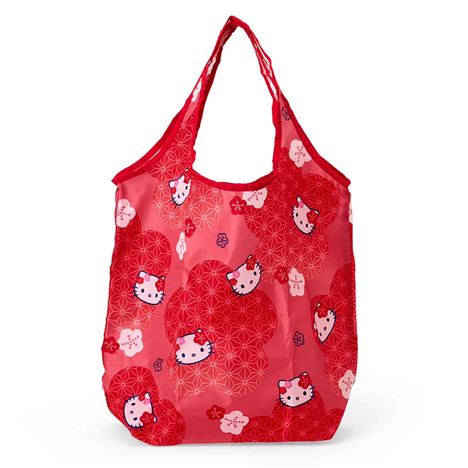 

Japanese pattern eco bag Hello Kitty 085367 [Sanrio]