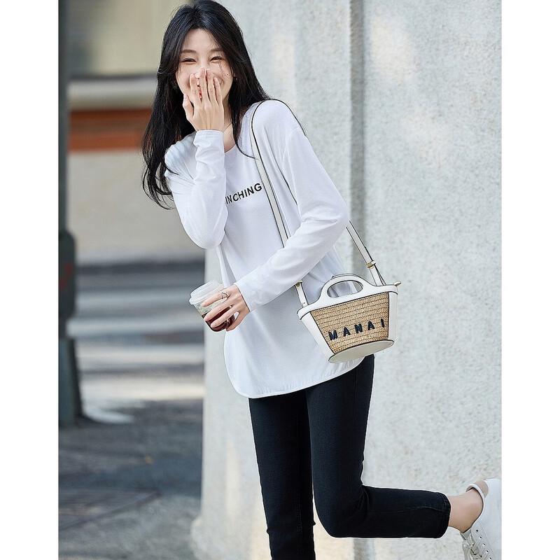 Women's Letter Print Long Sleeve T-Shirt